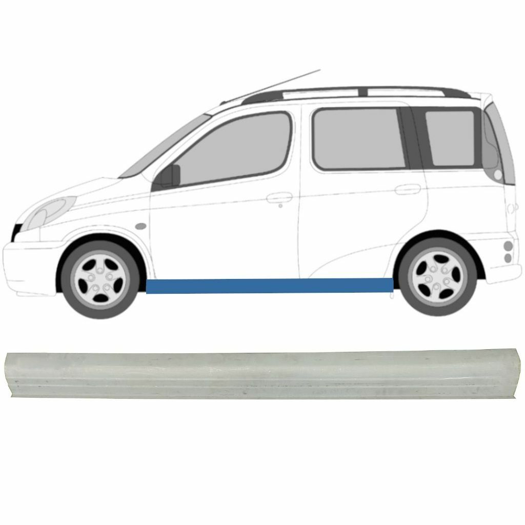 TOYOTA YARIS VERSO 1999-2005 SILL REPAIR PANEL ROCKER PANEL / LEFT LH