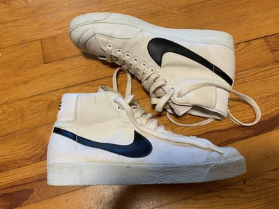 nike blazer canvas white