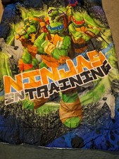 Nickelodeon Ninja Turtles In Training twin multi/blue comforter 64x85