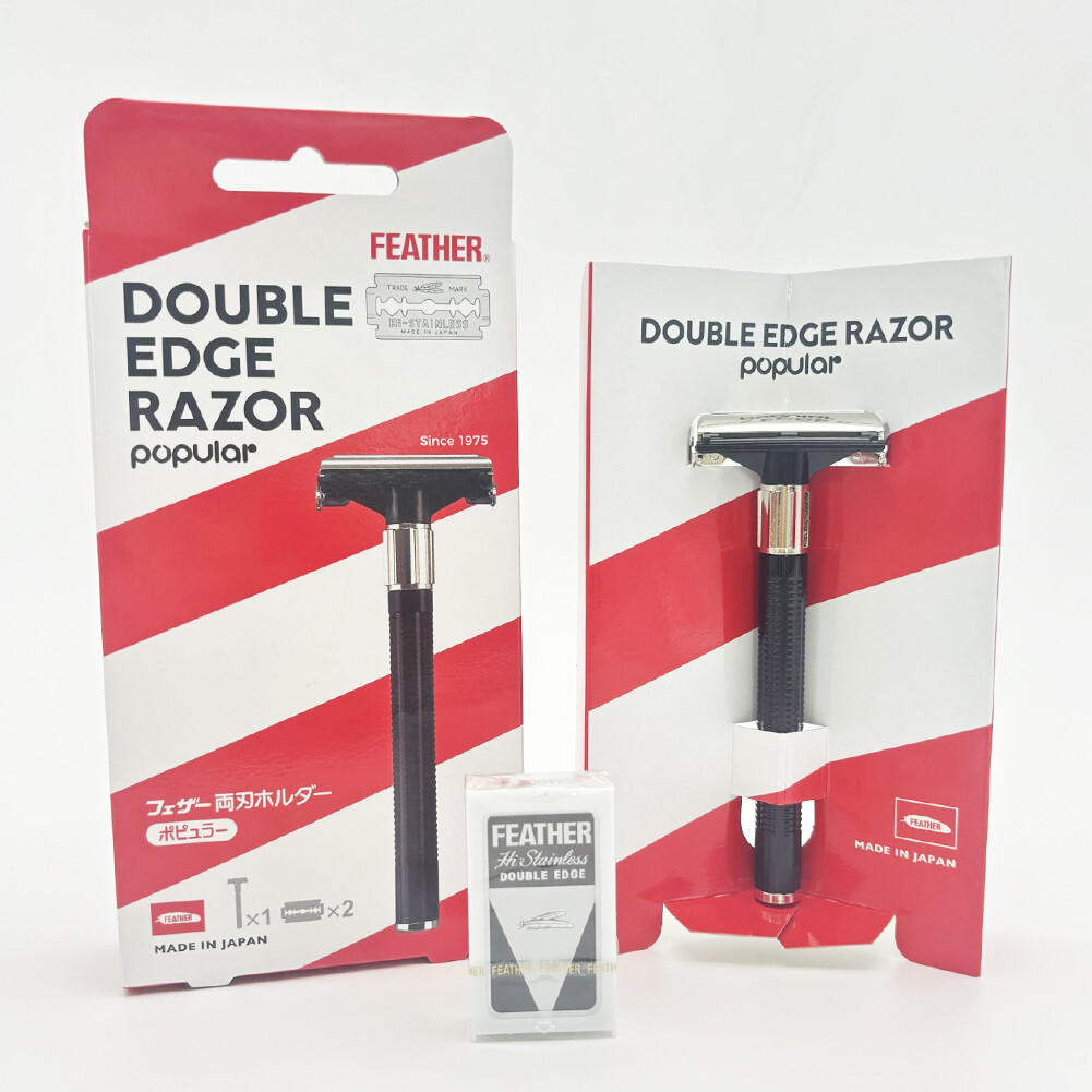 FEATHER　Safety Razor　Super Fine　NO.1200 Amazon.com: Feather Adjustable Double Edge Safety Razor