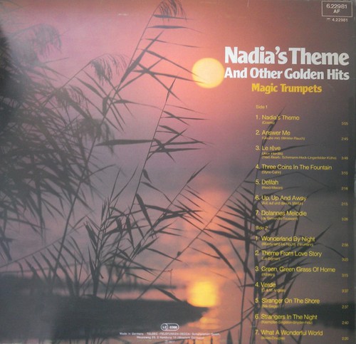 * 1977 Magic Trumpets – Nadia's Theme And Other Golden LP 黑膠唱片 Minor Scratch - Picture 2 of 2