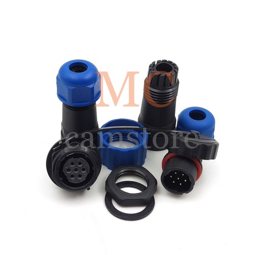 SD16 7Pin Circular Aviation Connector,Electrical Cable Connector Male Female 5A - Picture 7 of 7