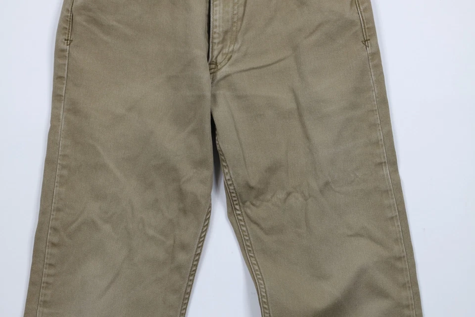 Pantalones de mezclilla vintage Ralph Lauren para hombre 32x32 descoloridos 867 calce clásico algodón verde Foto 3 de 4