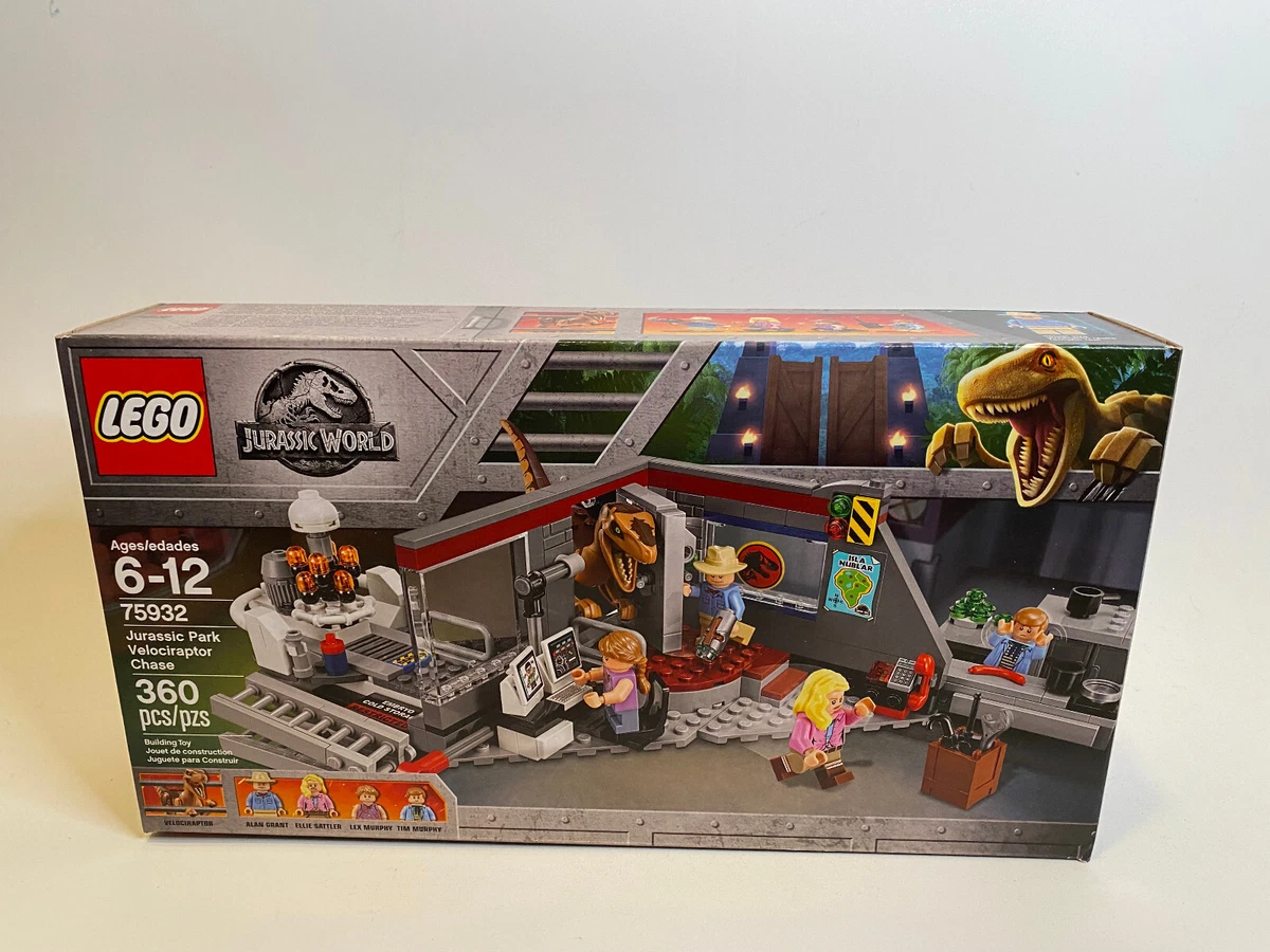 LEGO 75932 Jurassic World Jurassic Park Velociraptor Chase