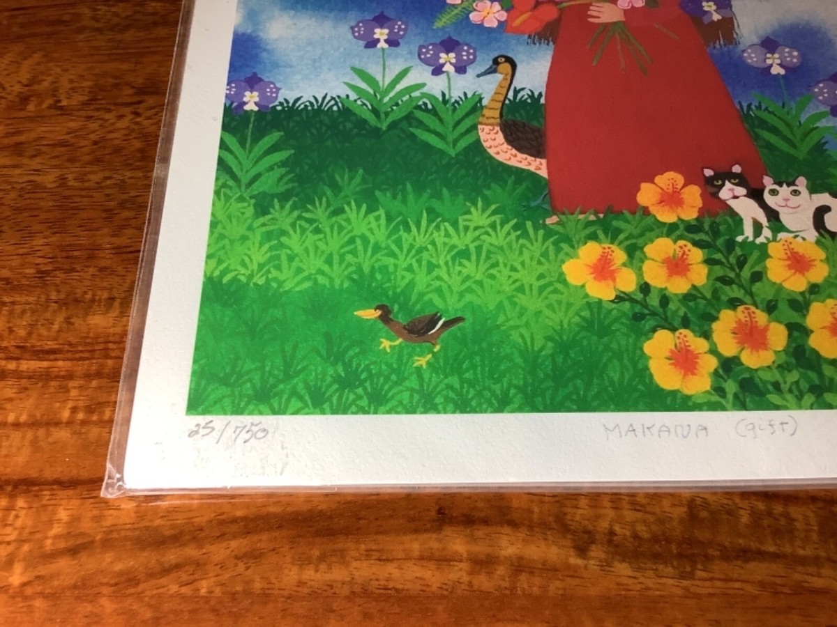 Rosalie Prussing - Makana (gift) Hawaian Original Limited Art 25