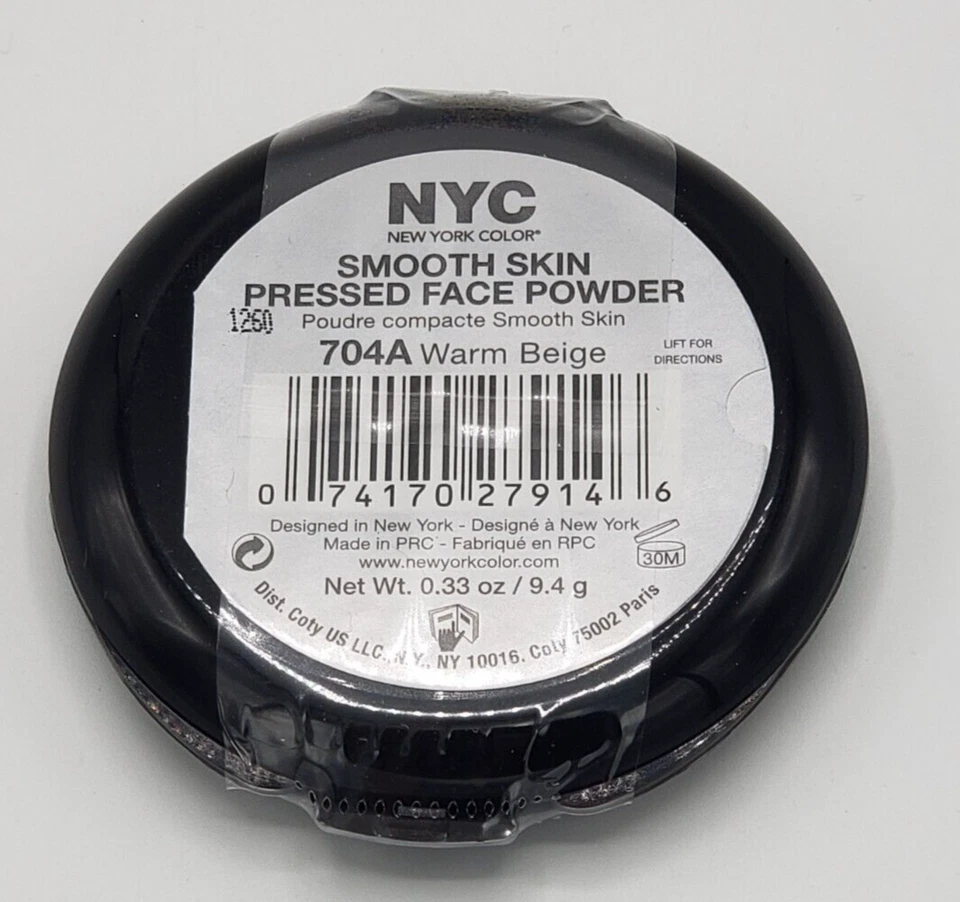 NEW NYC SMOOTH SKIN Loose Face Powder 704A WARM BEIGE - Image 2 of 2