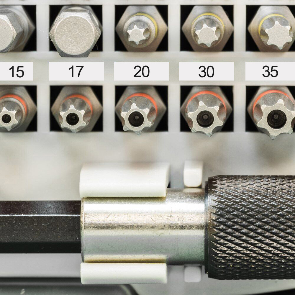 8PK 12mm Black on White Industrial Vinyl Tape Label 18444 For DYMO