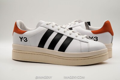 ADIDAS Y-3 HICHO NEW SIZE 11.5 CORE WHITE CORE BLACK RED FX1747 | eBay