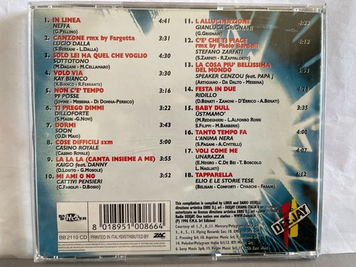 LINUS DEEJAY CHIAMA ITALIA 1996 - Compilation Italiana - CD NUOVO - Foto 2 di 2