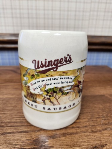 Vintage User Wurst Milwaukee Elfe Wichtel Stein Becher Box Neu aus altem Lagerbestand