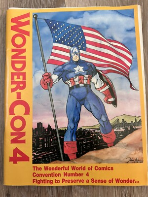 #ad WONDER CON 4 THE WONDERFUL WORLD OF COMICS Number 4 $8.99