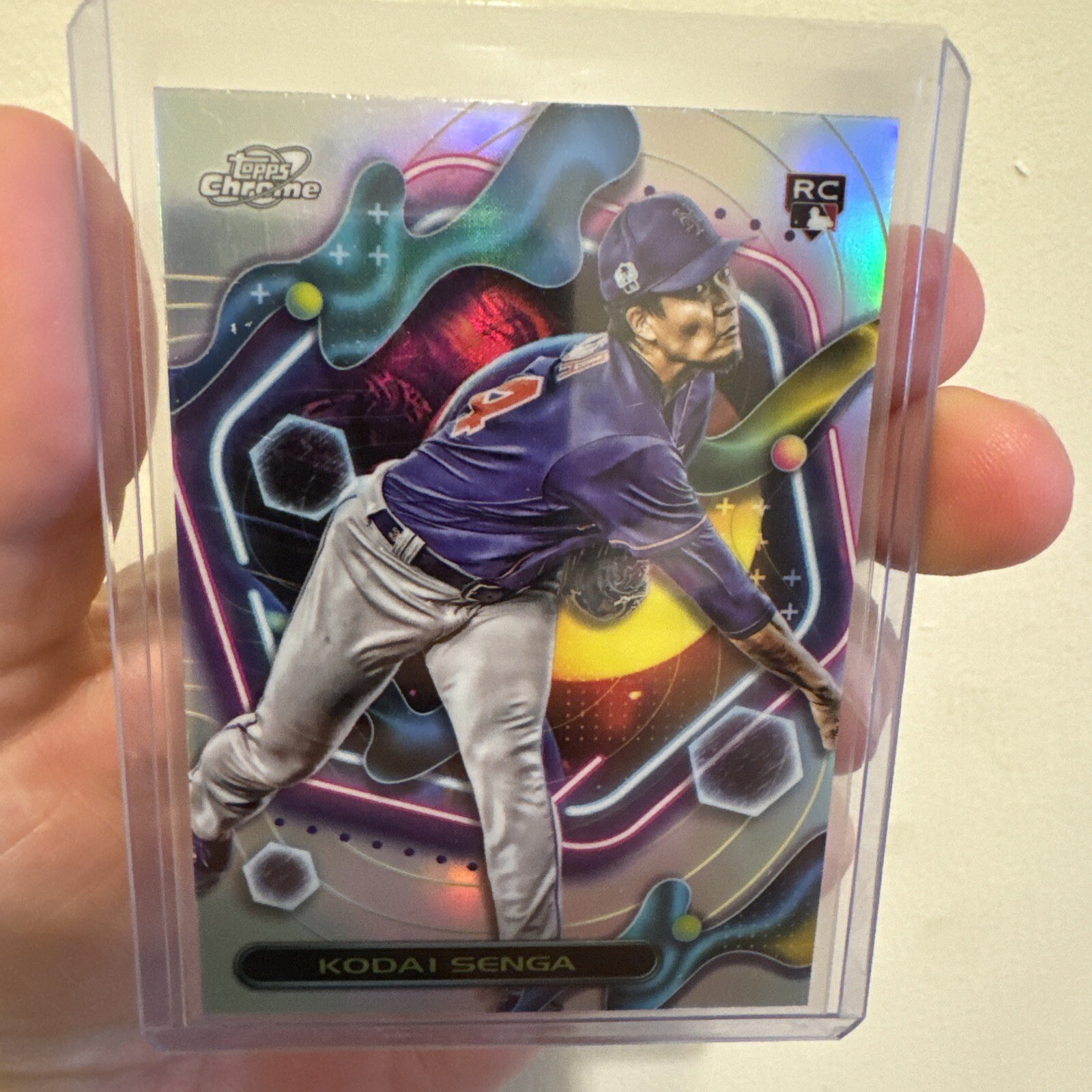 2023 Topps Chrome Cosmic Kodai Senga RC Refractor Rookie #152 New York Mets 🔥