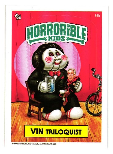 OPEN EDITION Mark Pingitore Horrorible 1-3 Kids U Pick Complete Your Set GPK HK1 - Bild 144 von 181