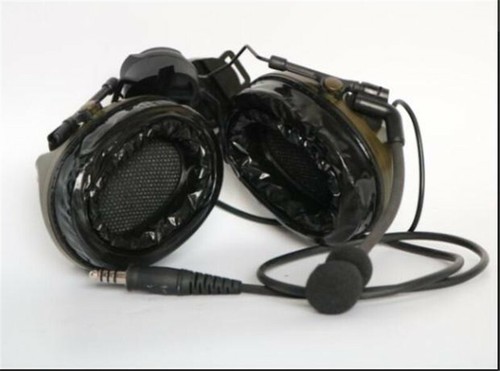 C3 COMTAC III Single Com Noise Reduction Tactical Headset Helmet Ver For TRI TCA - Picture 4 of 6