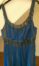 GORGEOUS BLUE & YELLOW EVENING DRESS from NIGHTWAY