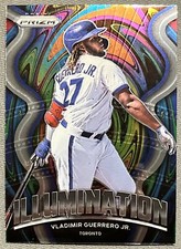 2022 Panini Prizm ILLumination Vladimir Guerrero Jr. #IL-7 Blue Jays