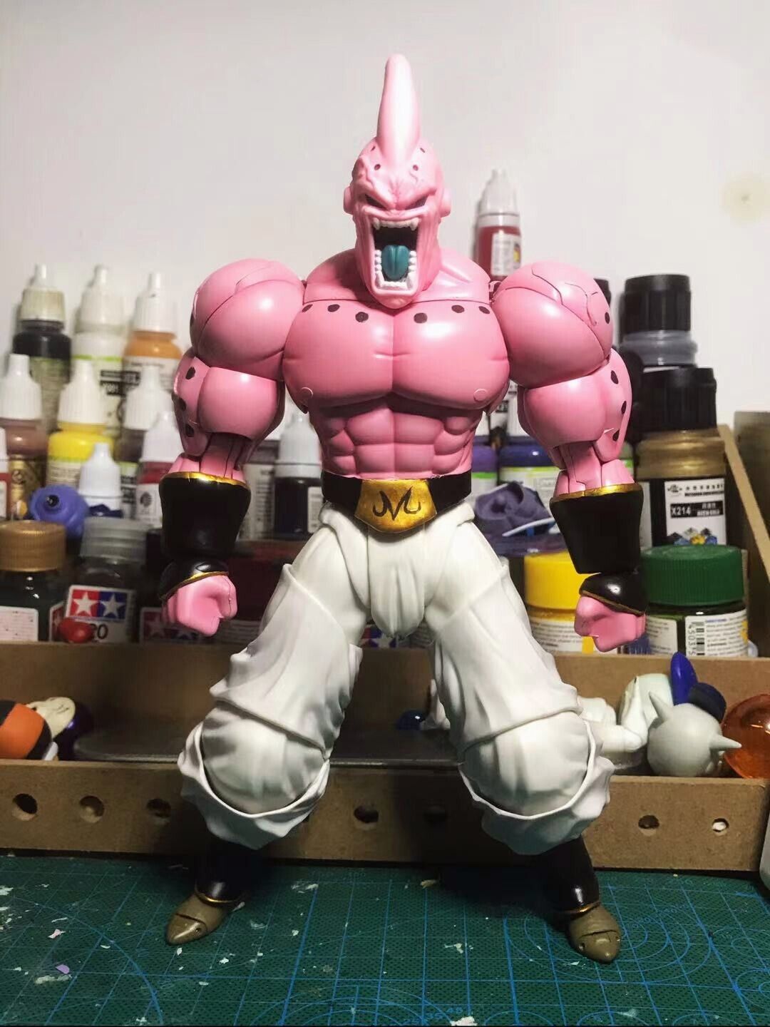 Toy Makeover) Boneco do Goku Ssj4 - Dragon Ball Super - Custom SHF