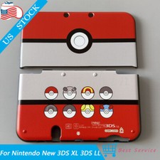 Replacement For New 3DS LL/ XL Console Red Pokemon Housing Shell Protective Case