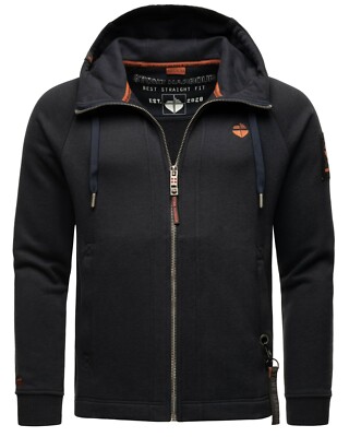 STONE HARBOUR Herren Hoodie Sweatjacke Kapuzen Jacke Sweater Pullover Finn Luca