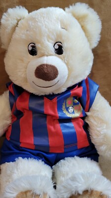 Build-A-Bear, Bear with Soccer Jersey Plush, Soccer Themed Stuffed
