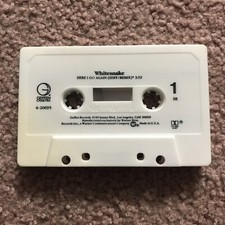 Whitesnake Here I Go Again Cassette Tape Single