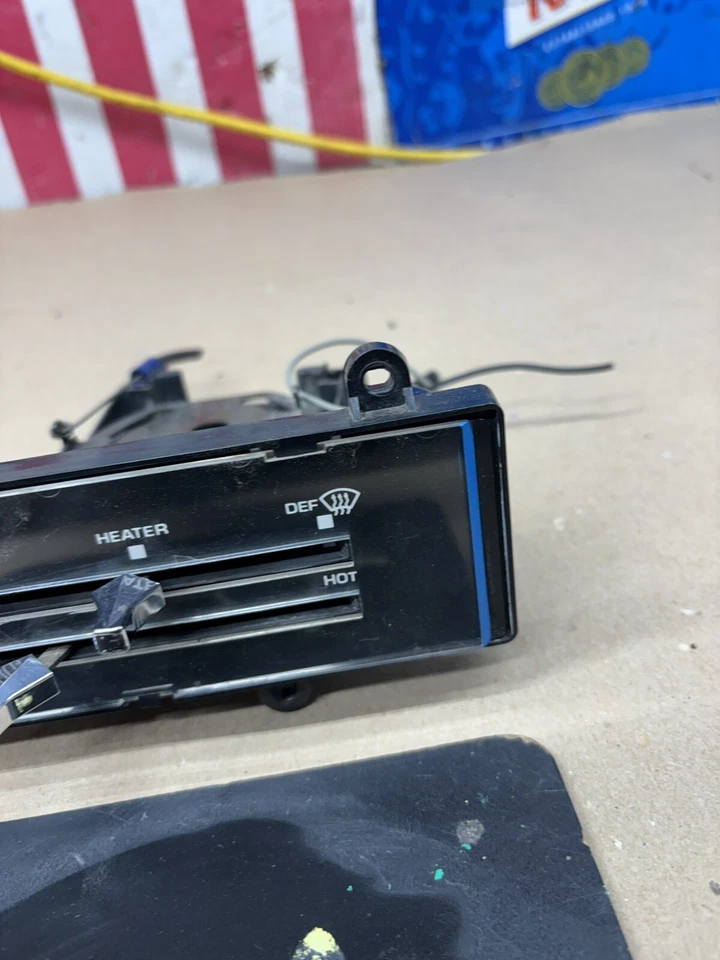 Chevrolet GMC 1983 1984 85 86 87 CLIMATIZACIÓN SOLO CALEFACCIÓN INTERRUPTOR DE CONTROL VENTILADOR DESCONGELACIÓN K10 Foto 4 de 4