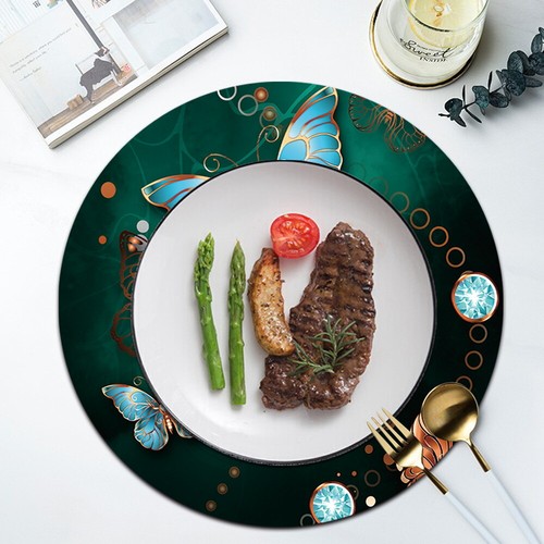 1 Stck. UK Schmetterling Tischsets Esstisch Matten Abendessen Zuhause Küche Platz Matte - Bild 8 von 38