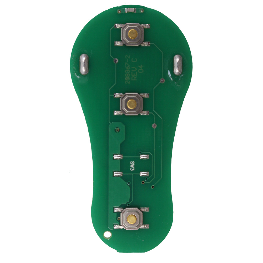 Modified Flip Remote Key Fob For Chrysler Dodge - 2+1 Button With Engine Immobilization