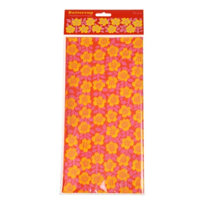 DOTCOMGIFTSHOP Rex London BUTTERCUP GREASEPROOF PAPER (PACK OF 30)