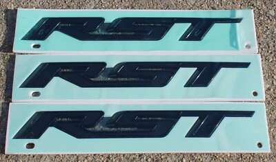 OEM GM 2019 2020 2021 2022 2023 2024 Chevrolet & Tahoe BLACK ''RST'' Emblems