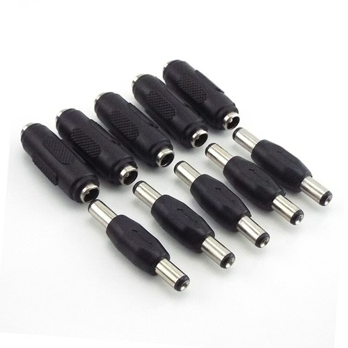 5.5x 2.1mm Male to Male Plug female to female DC Power Adapter CCTV connector - Picture 6 of 10