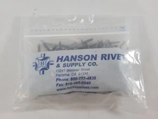 Hanson Rivet & Supply Co Dome Head Blind Rivet 3/16 x .376-.500 Grip 100 Pcs