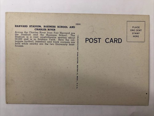 Cambridge, MASSACHUSETTS - Harvard Stadium, Business School & Charles River - Picture 6 of 9