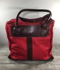 Wilderness Pride Handbag Shoulder Cotton Purse Red Shopping Shopper Bag Tote