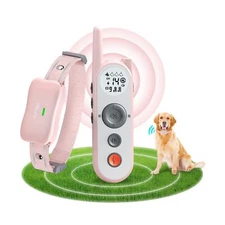 Htcuto Wireless Dog Fence System - 3500ft Range, 6000ft Remote Training Colla...