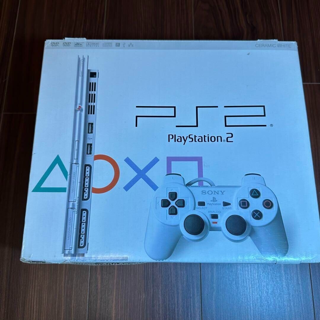 Sony PlayStation 2 Launch Edition Ceramic White Console Sony PlayStation 2 Launch Edition Ceramic White Console