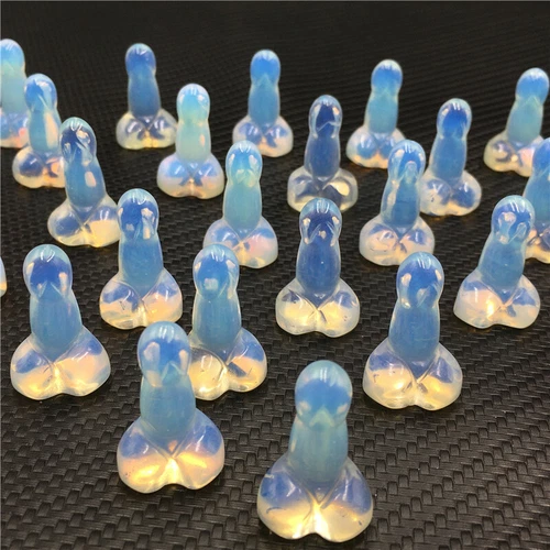 Wholesale Natural mix mini Penis Carved quartz Crystal Massager Wand Healing - Picture 167 of 296