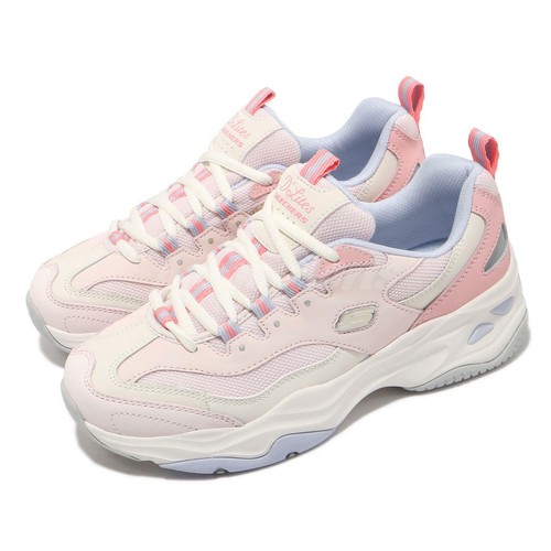 white dad skechers