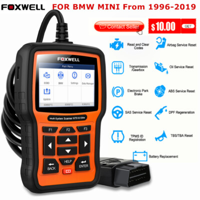 FOXWELL NT510 Elite OBD2 Scanner Bidirectional Diagnostic Tool ABS Bleed SRS EPB