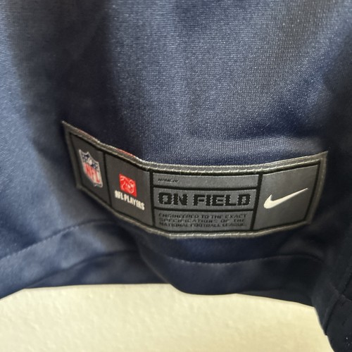 Women’s Nike On Field New England Patriots Blank Team Jersey Sz Sm Navy 4 Custom - Picture 3 of 7