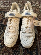 Adidas Forum Low Off White Blue Bird Patch 2021 Sneakers GX1018 Mens Size 13