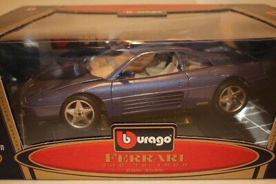 Burago フェラーリ348tb 1989 Burago 1989 Red Ferrari 348 TB 1:24 Scale Diecast Rare | eBay