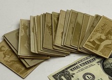 (24) Vintage c. 1800's *SWEET CAPORAL CIGARETTE* Tobacco Photograph Cards