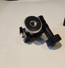 Little metal 3D TRIPOD Flash HOLDER Camera Mount Release Right Angle       