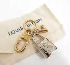 Authentic Louis Vuitton Bag Charm Keyholder Key Ring Keychain I 51091