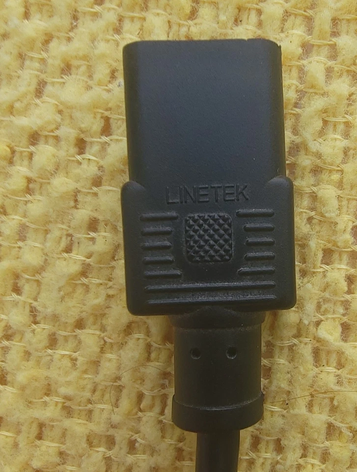 6ft AC Power Cord Cable For Linetek 125v 10A LS-13 E70782 Adapter -F - Image 2 of 4