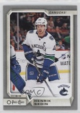 2018-19 O-Pee-Chee Silver Henrik Sedin #470 HOF 1o3