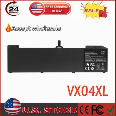 VX04XL Battery For Hp Zbook 15 G5 Series L05766-855 HSTNN-IB8F HSN-Q13C 90Wh