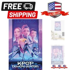 Netflix KPop Demon Hunters 2025 - One Sheet Wall Poster, 34L" x 22.4W", Unfra...