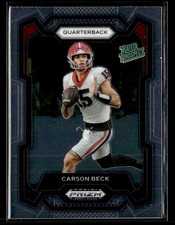 2024 Panini Prizm Draft Picks #130 Carson Beck Green Card Georgia Bulldogs